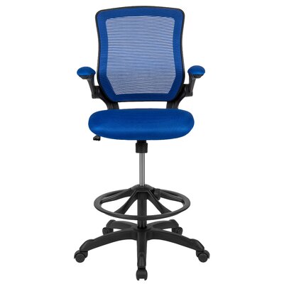 Ergonomic Office Chairs You Ll Love In 2020 Wayfair   Pierrepont Mid Back Ergonomic Mesh Drafting Chair 